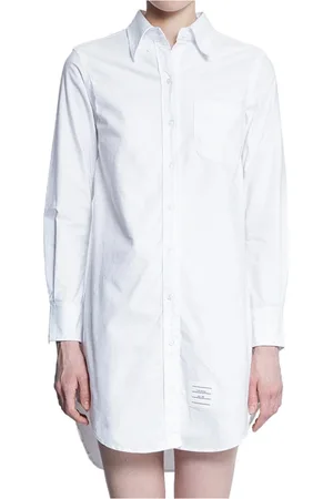 Thom Browne Mujer, Vestidos, Blanco, Talla: S