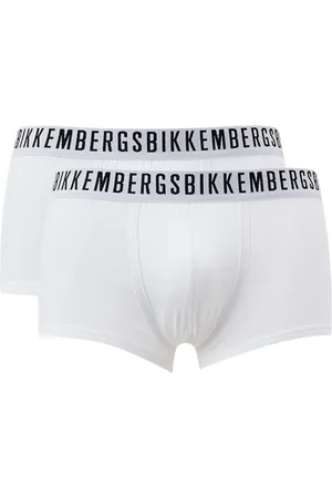 Bikkembergs Hombre, Ropa interior, Blanco, Talla: L