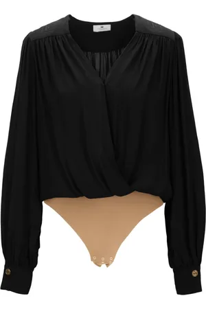 Elisabetta Franchi Mujer, Camisetas, Negro, Talla: XL