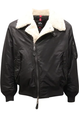 Alpha Industries Hombre, Chaquetas, Blanco, Talla: M