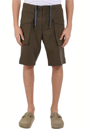 Aspesi Hombre, Pantalones cortos, Verde, Talla: M