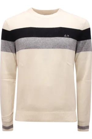 sun68 Hombre, Jerseys, Blanco, Talla: S
