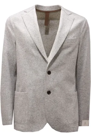 ELEVENTY Hombre, Chaquetas, Gris, Talla: S