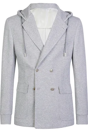 ELEVENTY Hombre, Chaquetas, Gris, Talla: M