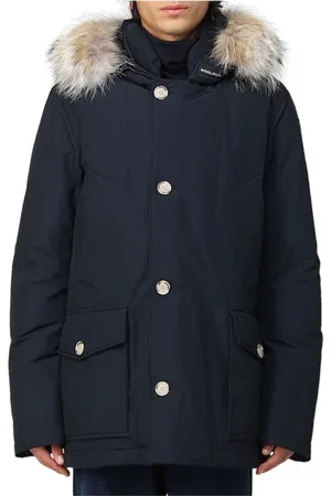 Woolrich Hombre, Chaquetas, Azul, Talla: L