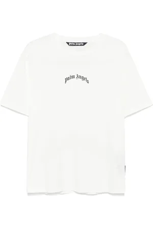 Palm Angels Hombre, Camisetas, Blanco, Talla: M