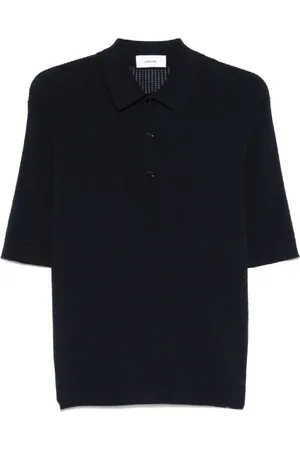 LARDINI Hombre, Camisetas, Negro, Talla: S
