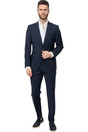 HUGO BOSS Hombre, Trajes, Azul, Talla: M