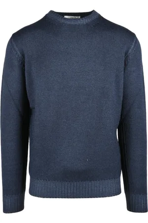 KANGRA CASHMERE Hombre, Jerseys, Azul, Talla: L