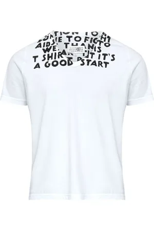 Maison Margiela Hombre, Camisetas, Blanco, Talla: S