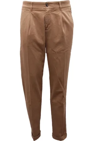 ELEVENTY Hombre, Pantalones, Marrón, Talla: W34