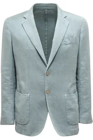 Biagio Santaniello Hombre, Chaquetas, Azul, Talla: M