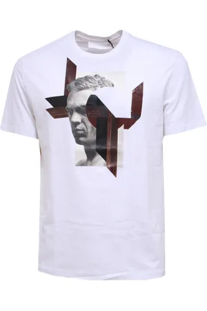 Neil Barrett Hombre, Camisetas, Blanco, Talla: S