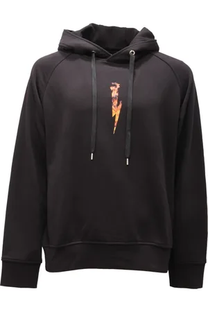 Neil Barrett Hombre, Sudaderas, Negro, Talla: S