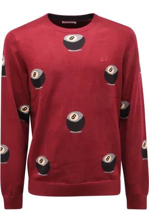 sun68 Hombre, Jerseys, Púrpura, Talla: L