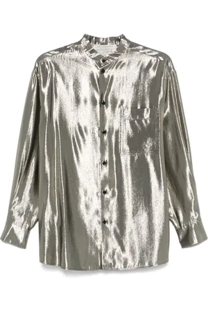 Serafini Mujer, Blusas y Camisas, Gris, Talla: S