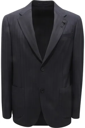 LARDINI Hombre, Chaquetas, Azul, Talla: M
