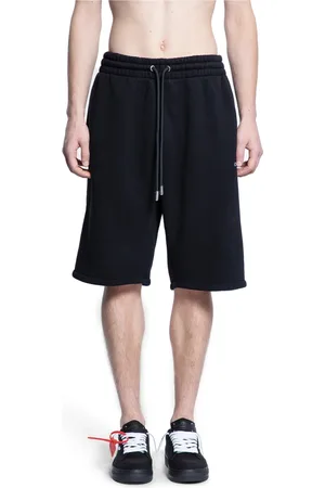 OFF-WHITE Hombre, Pantalones cortos, Negro, Talla: XL
