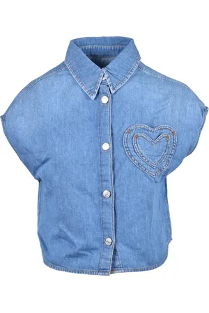 Moschino Mujer, Blusas y Camisas, Azul, Talla: S