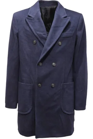 Imperial Hombre, Abrigos, Azul, Talla: S