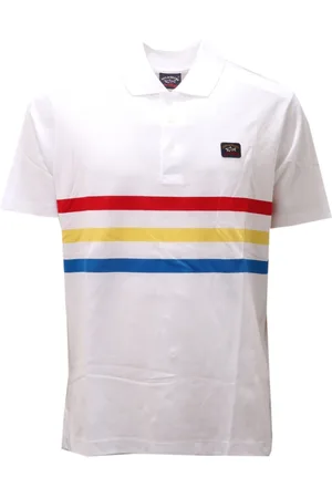 Paul & Shark Hombre, Camisetas, Blanco, Talla: S