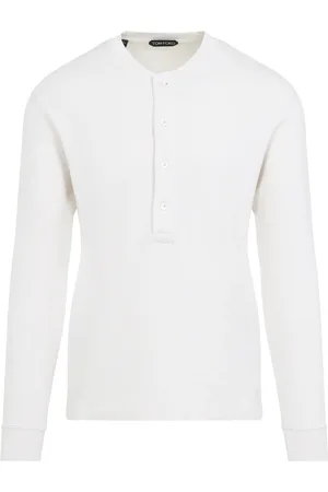 Tom Ford Hombre, Camisetas, Blanco, Talla: L