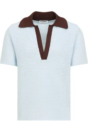 Jil Sander Hombre, Camisetas, Azul, Talla: L