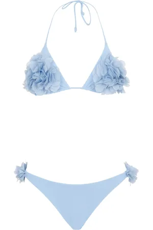 LA REVECHE Mujer, Trajes de baño, Azul, Talla: L