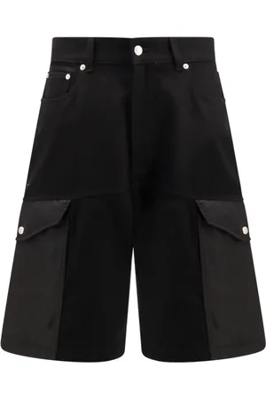 Alexander McQueen Hombre, Pantalones cortos, Negro, Talla: M