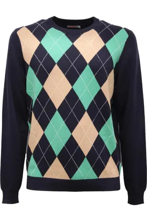 sun68 Hombre, Jerseys, Azul, Talla: L