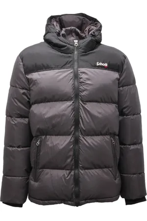 Schott NYC Hombre, Chaquetas, Gris, Talla: M