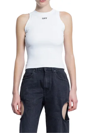 OFF-WHITE Mujer, Camisetas, Blanco, Talla: 2XS