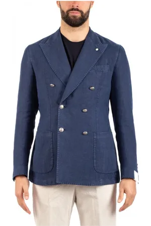L.B.M. 1911 Hombre, Chaquetas, Azul, Talla: M