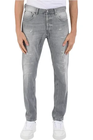 Dondup Hombre, Vaqueros, Gris, Talla: W34