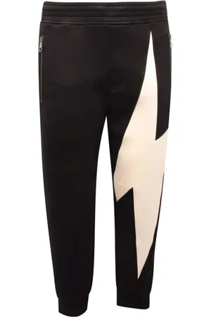 Neil Barrett Hombre, Pantalones, Negro, Talla: M
