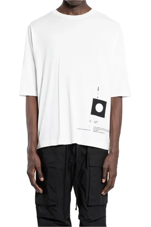 THOM KROM Hombre, Camisetas, Blanco, Talla: S