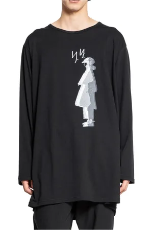YOHJI YAMAMOTO Hombre, Camisetas, Negro, Talla: M