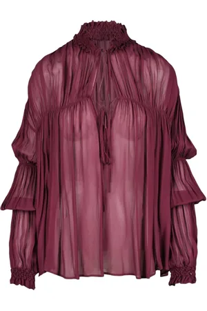 Dondup Mujer, Blusas y Camisas, Rojo, Talla: S