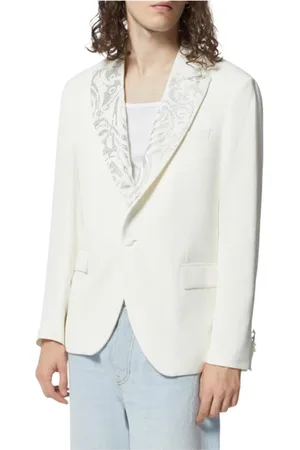 John Richmond Hombre, Chaquetas, Blanco, Talla: M