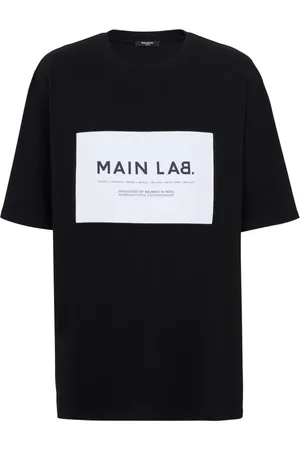 Balmain Hombre, Camisetas, Negro, Talla: S