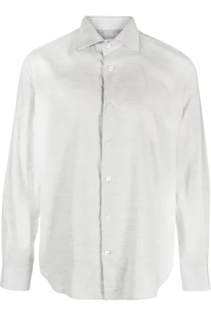 ELEVENTY Hombre, Camisas, Gris, Talla: 5XL