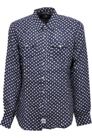 Hydrogen Hombre, Camisas, Azul, Talla: L