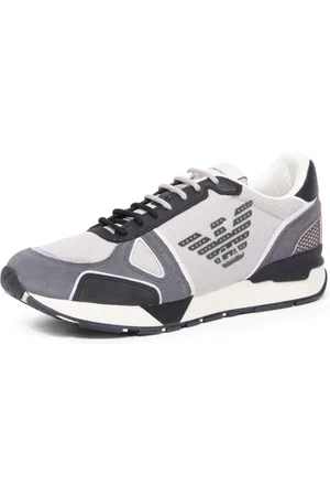 Emporio Armani Hombre, Zapatos, Gris, Talla: 43 EU