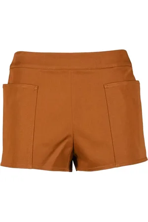 Max Mara Mujer, Pantalones cortos, Marrón, Talla: 2XS