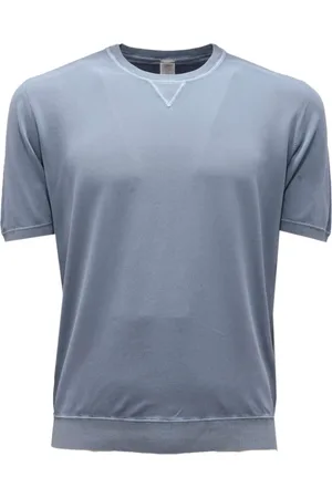 ELEVENTY Hombre, Camisetas, Azul, Talla: M