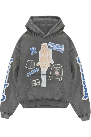 Represent Hombre, Sudaderas, Gris, Talla: M
