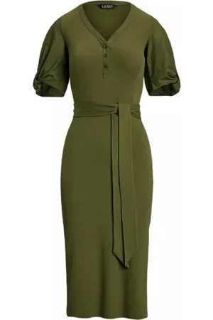 Ralph Lauren Mujer, Vestidos, Verde, Talla: XL