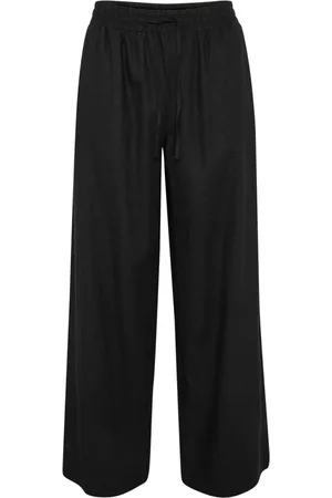 My Essential Wardrobe Mujer, Pantalones, Negro, Talla: XS