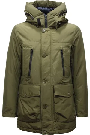 Woolrich Hombre, Chaquetas, Verde, Talla: S
