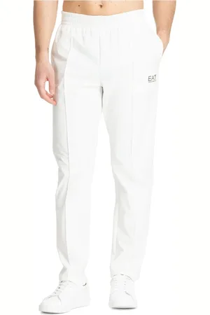 EA7 Hombre, Pantalones, Blanco, Talla: M